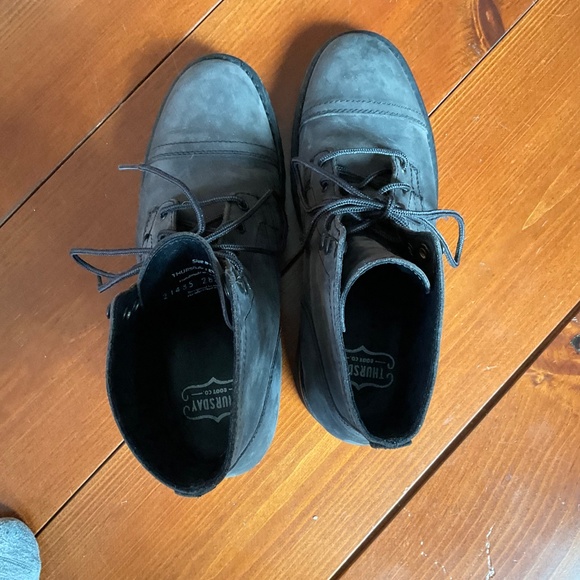 Thursday Boots Men’s Gray Captain Lace Up Size 8 - Picture 4 of 7